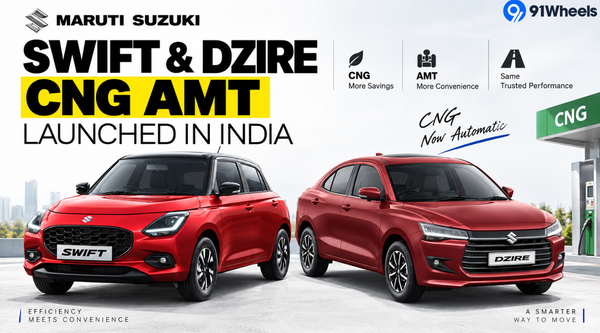 Maruti Suzuki Swift and Dzire CNG AMT Launched In India Maruti Suzuki Swift and Dzire CNG AMT Launched In India